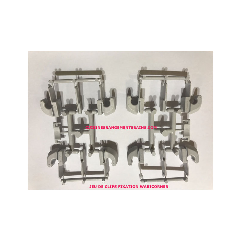 Jeu De 8 Clips Pour Waricorner - Ref. VS44007377